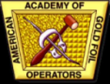 American Academy of Gold Foil Operators logo
